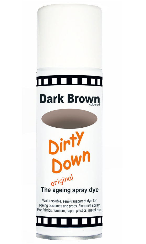 Spray envejecimiento marrón oscuro DIRTY DOWN