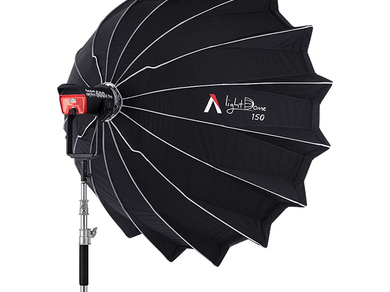 Caja de luz paraguas 150cm con EGGC APUTURE