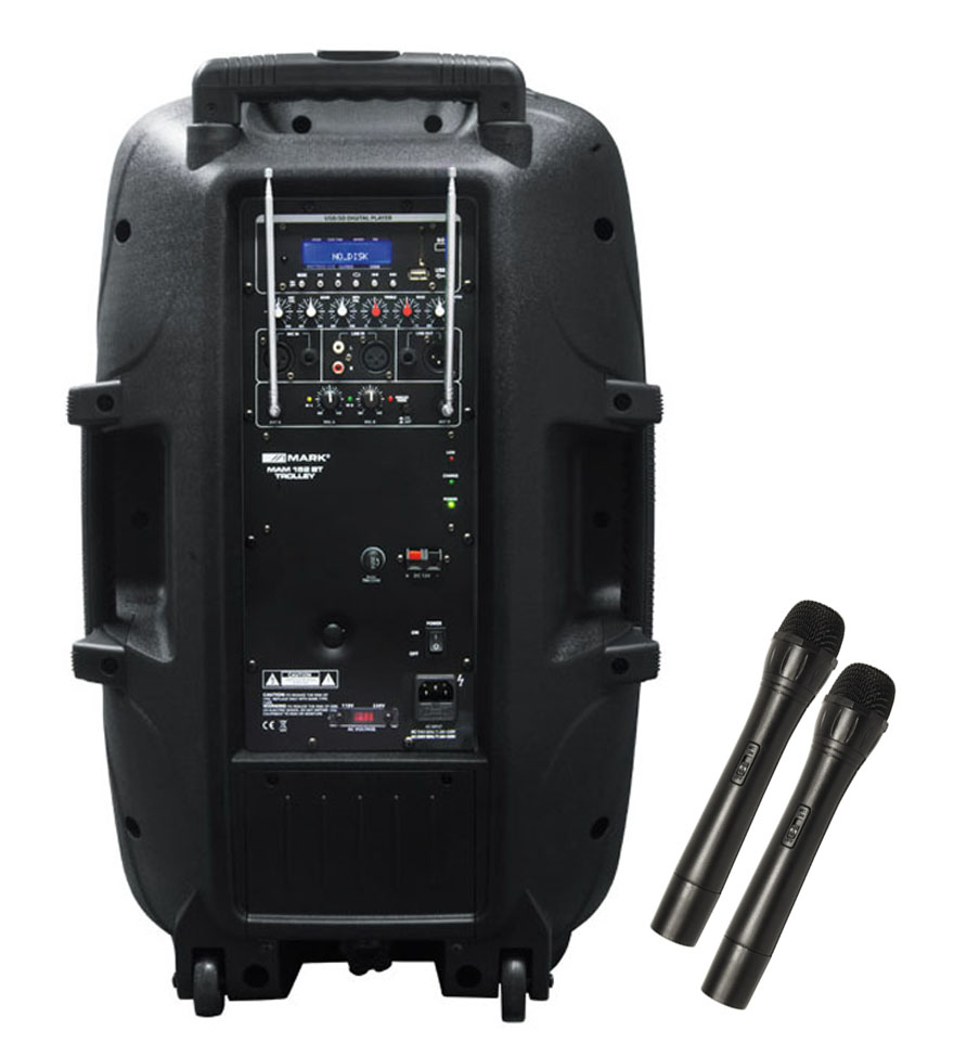 Sistema de audio MARK MAM 152 BT TROLLEY