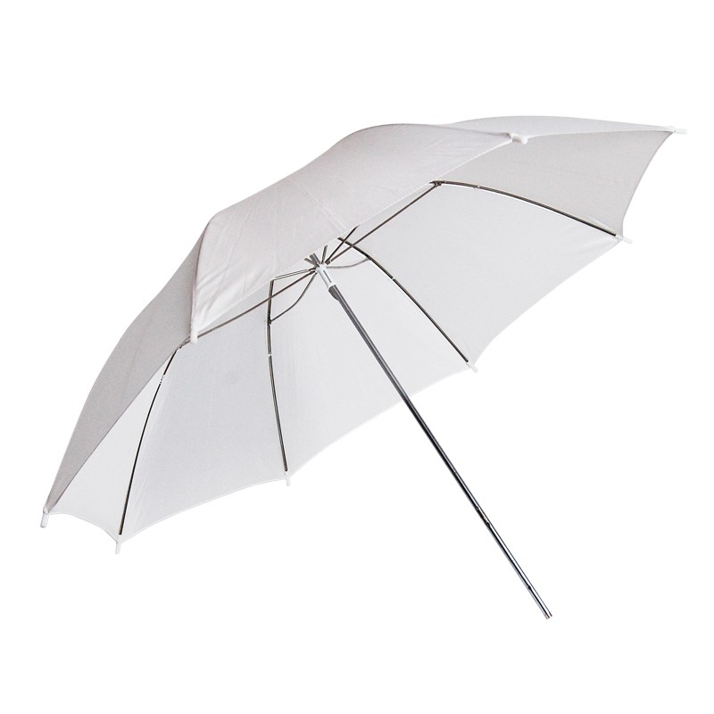 Paraguas translúcido blanco