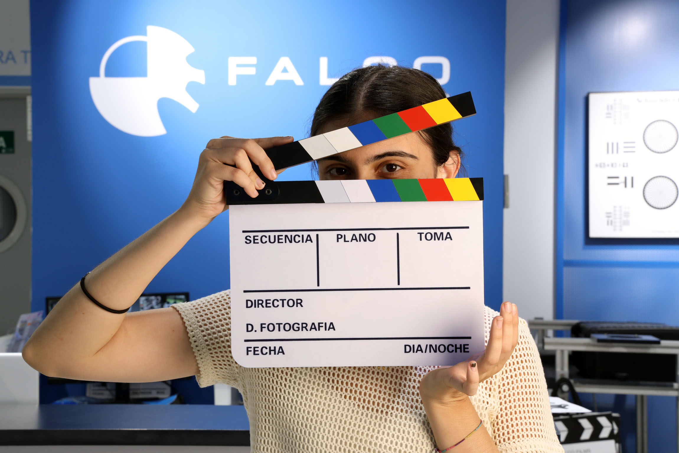 Claqueta color en español :: Falcofilms :: Ficha de producto en venta
