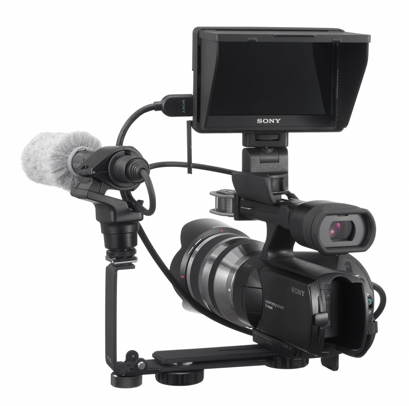Sony CLM-V55, monitor auxiliar para grabar con videocámaras o cámaras reflex